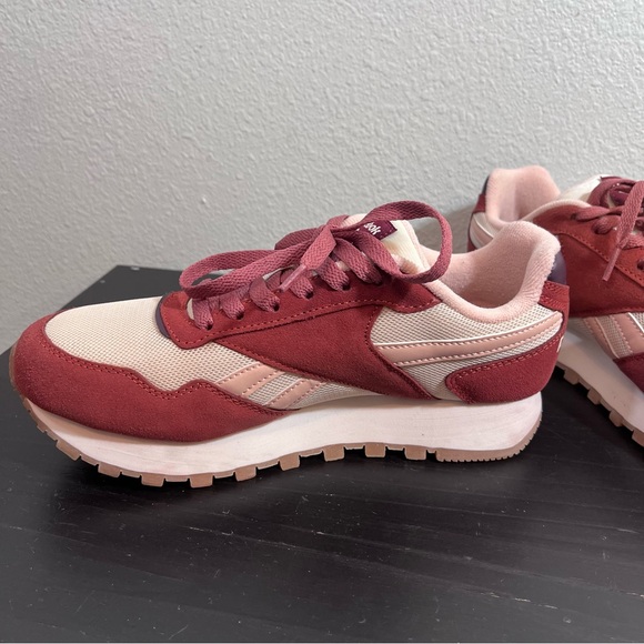Reebok Classic Renaissance Sneakers Mauve Pink Maroon (rust) Women's Size 8.5 - Picture 13 of 14